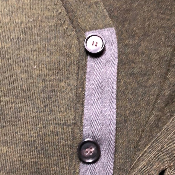 Jack Spade Forrest green men’s cardigan sweater - Picture 3 of 7
